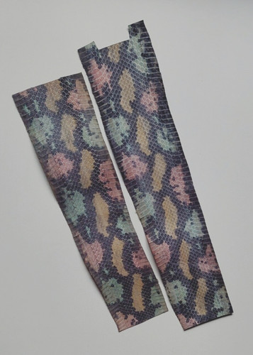 Genuine real snake leather - genuine,